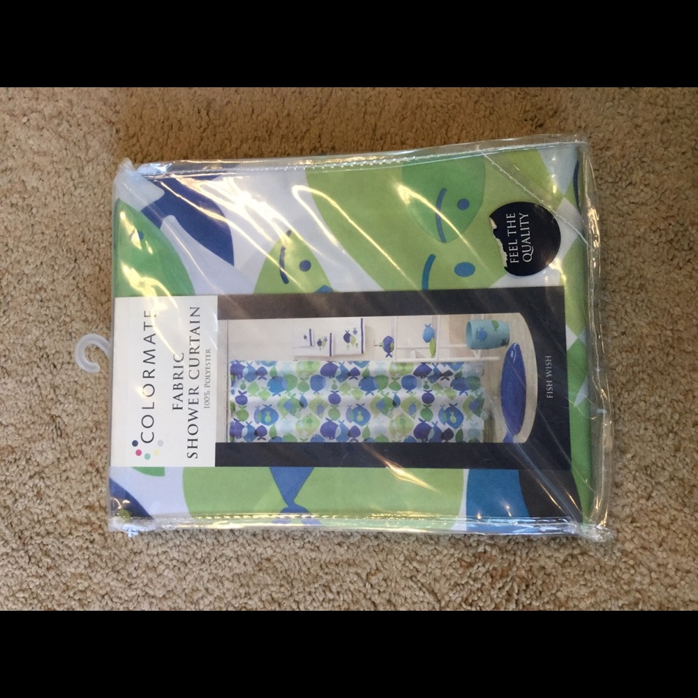 Sea life shower curtain